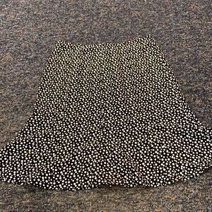 JBXR Black Polka Dot Ruffle Skirt sz. 12